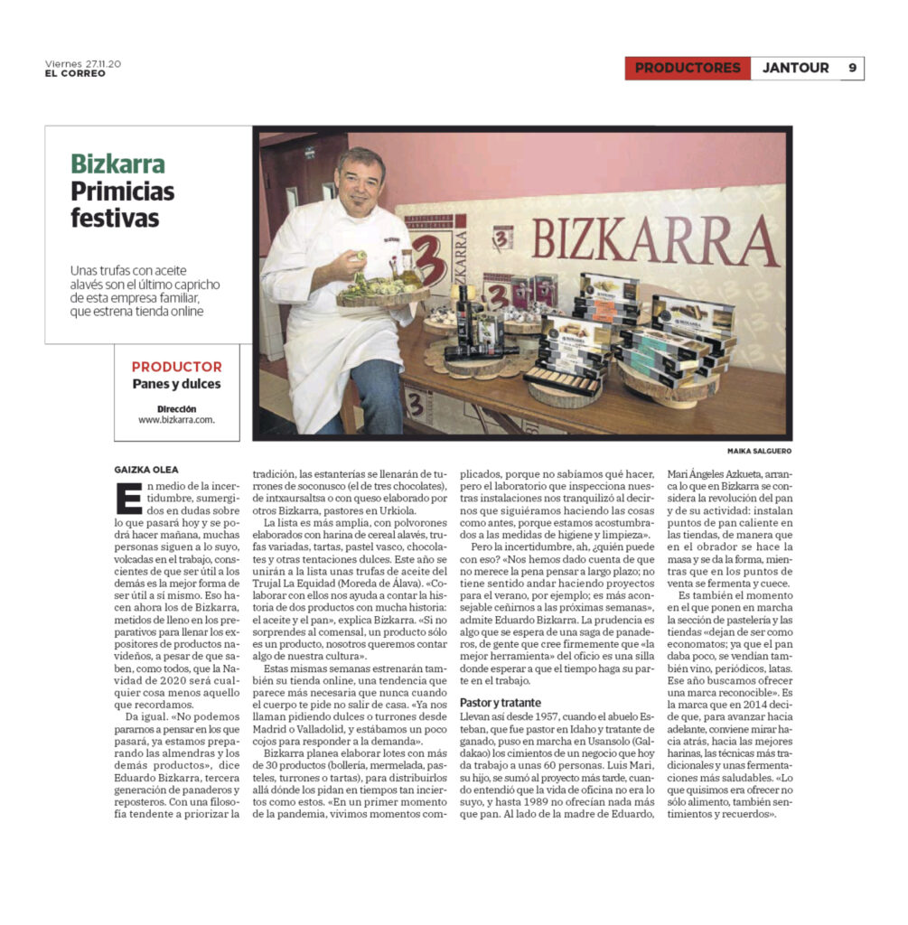Bizkarra en Jantour