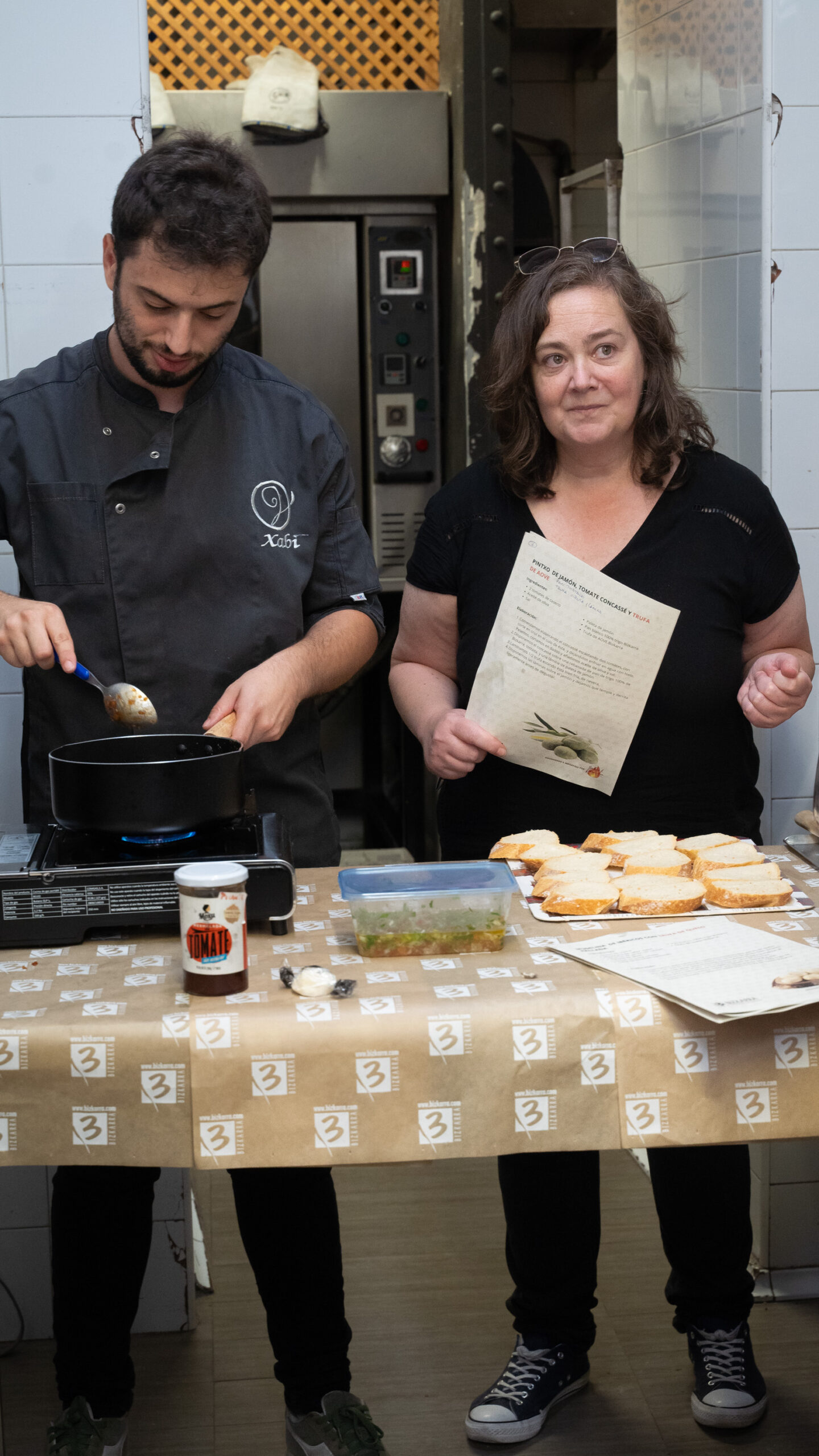 pintxo con trufas vascas