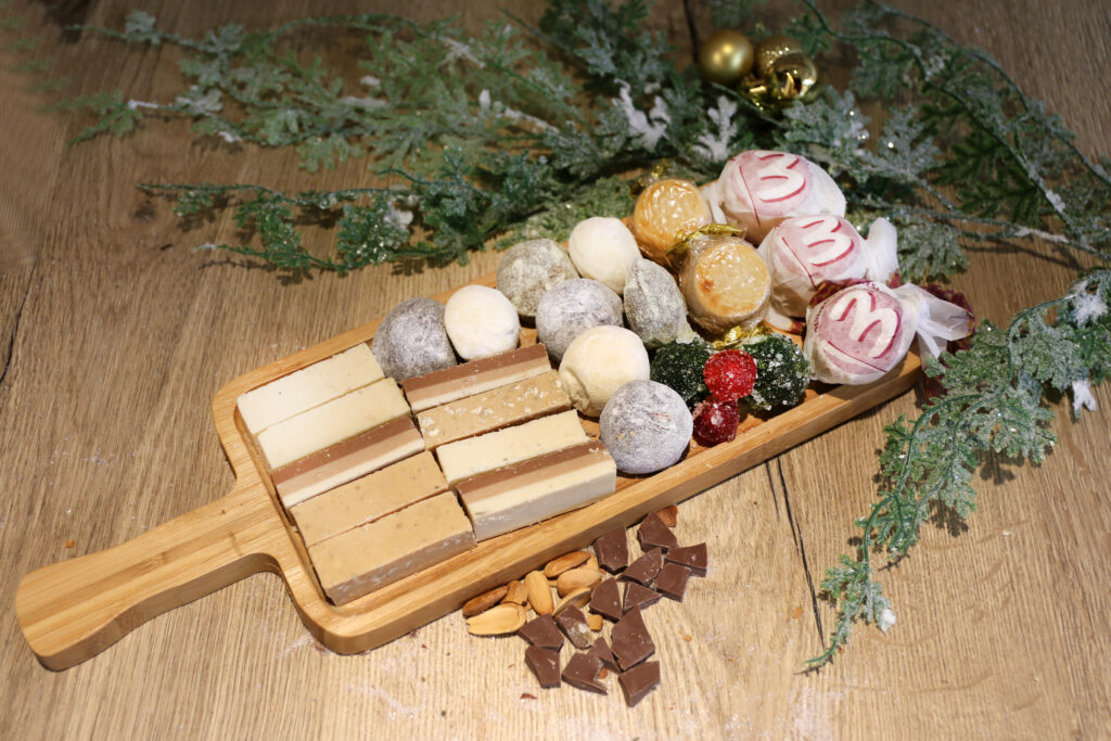 tablas de dulces navideños