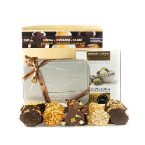 Zazpi Kaleak tejas de almendra y chocolates