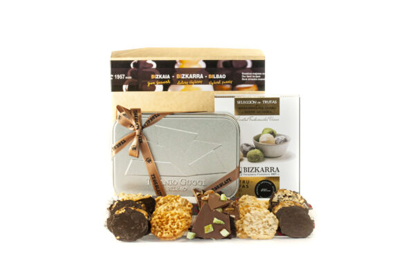 Zazpi Kaleak tejas de almendra y chocolates